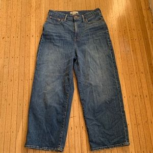 Madewell Wide Leg Jeans 29